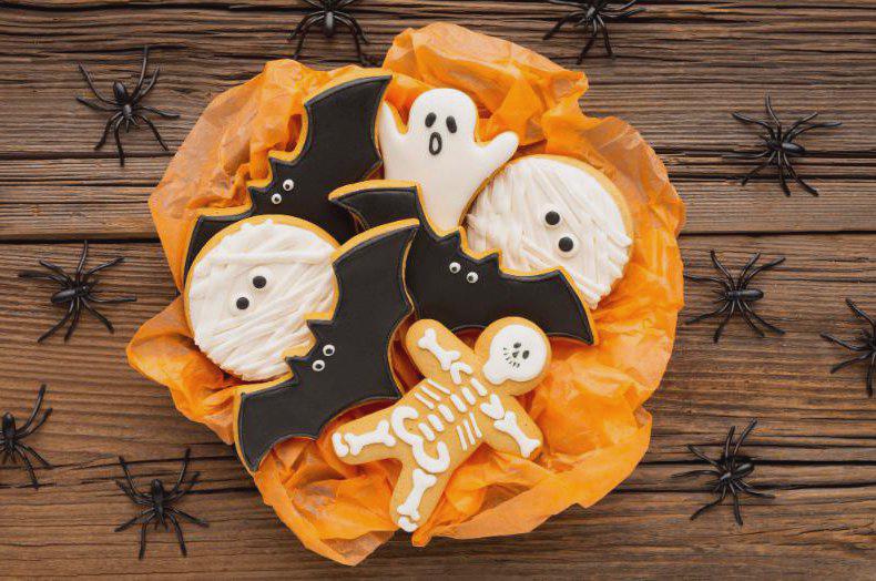menu na Halloween