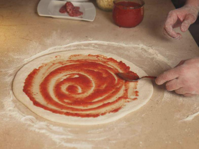 Pierwsza pizza z dziećmi